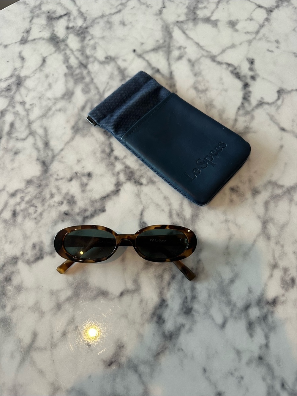 Le Specs Outta Love in Tortoise